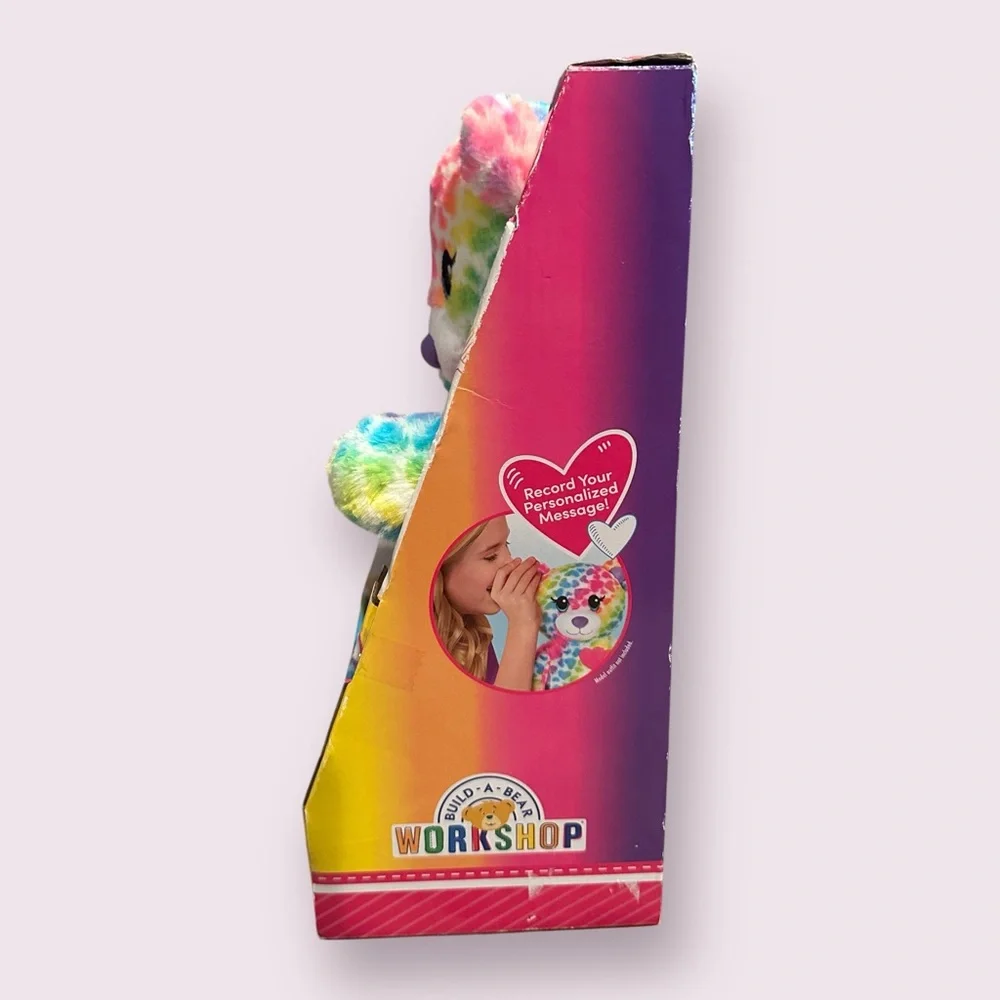 New In Package Build-A-Bear Colorful Secret Diary Bear - Picture 6 of 8